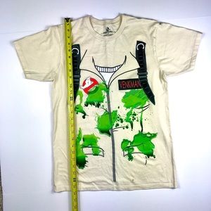 GHOSTBUSTERS Graphic T-Shirt, Tan, Size M